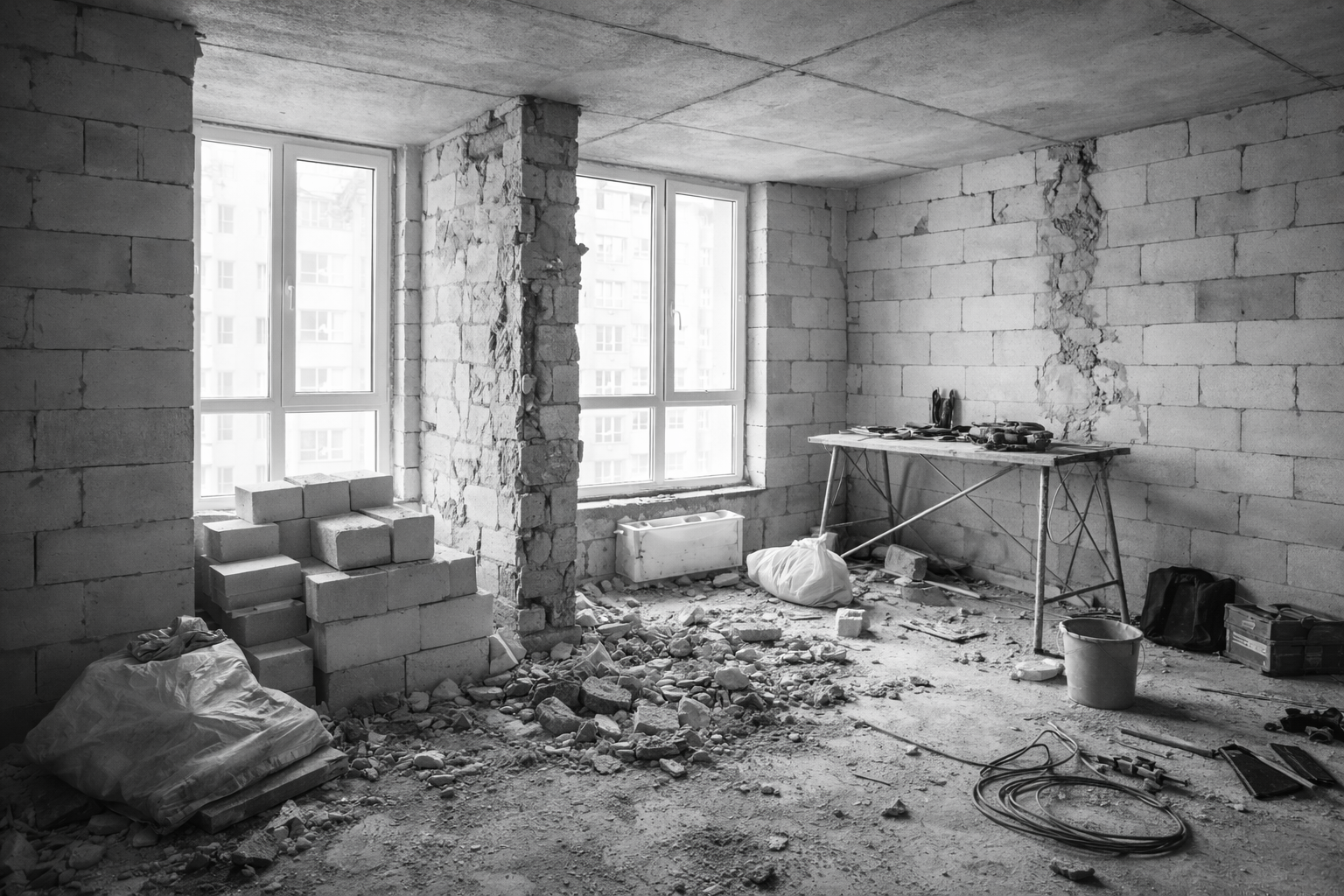 Opravy a rekonstrukce bytů